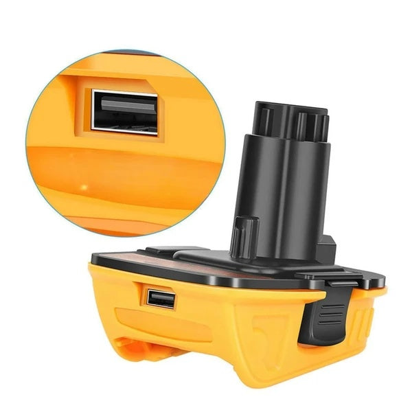 2X 18V To 20V MAX DCA1820 Adapter Converter For 20 Volt Li-ion Battery