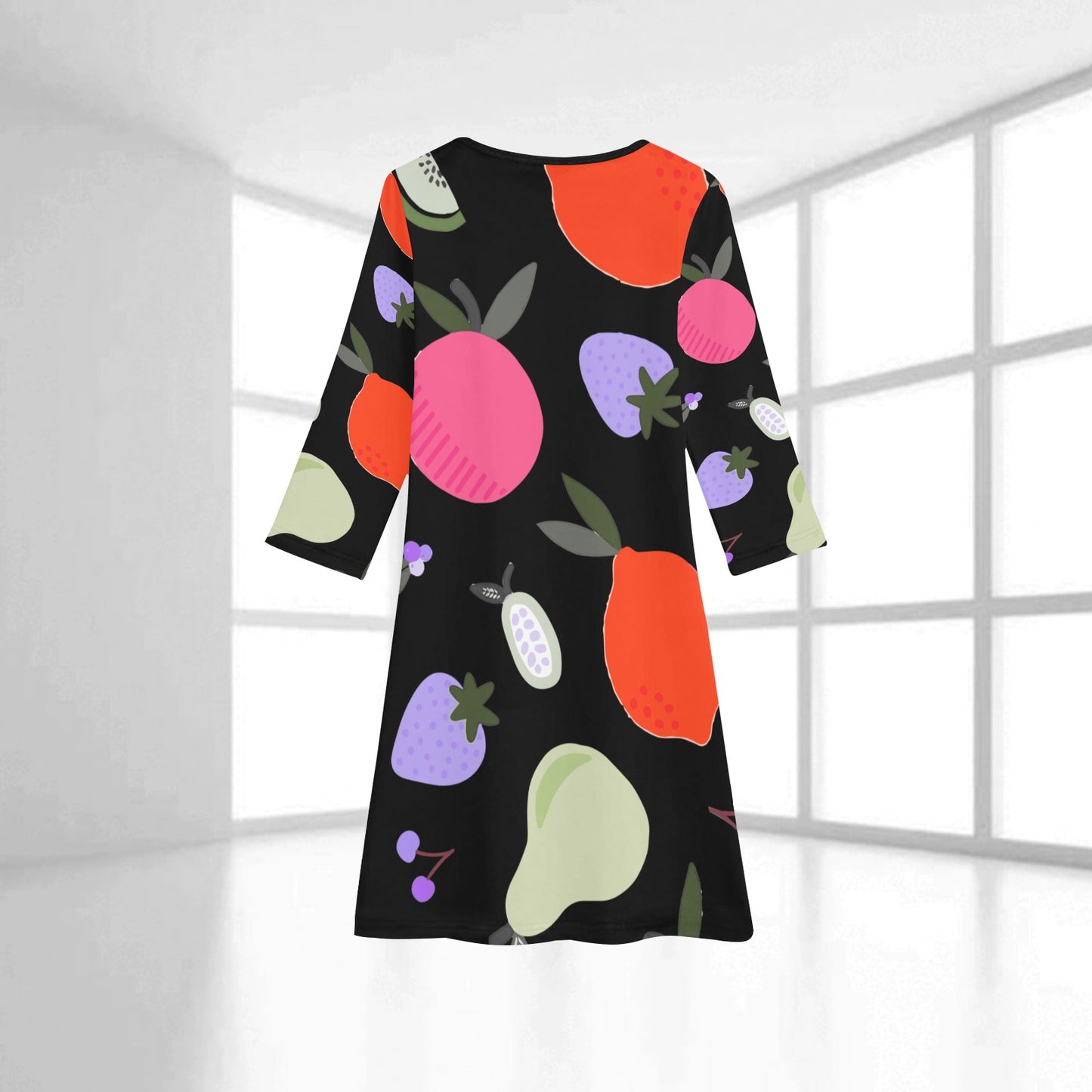 Girls' Long Sleeve Dress (D59)