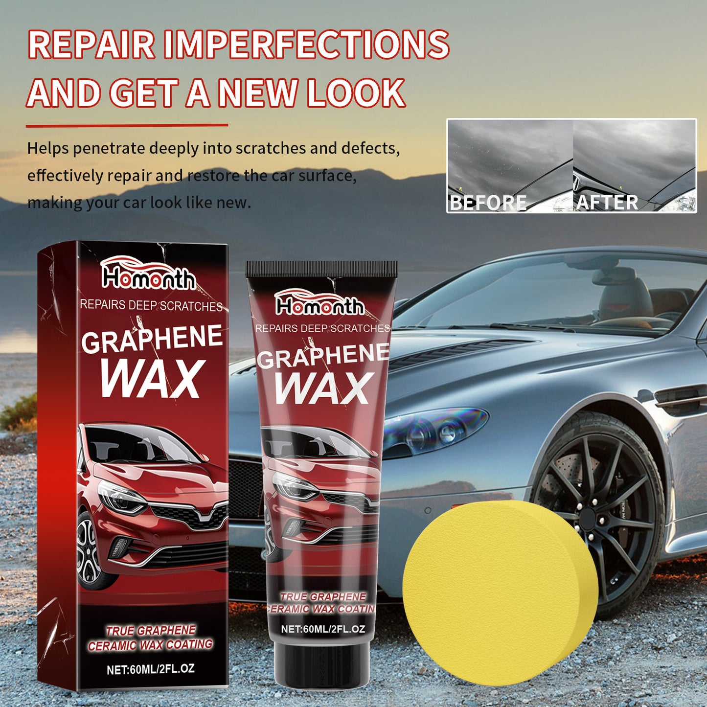 Car Scratch Repair Wax