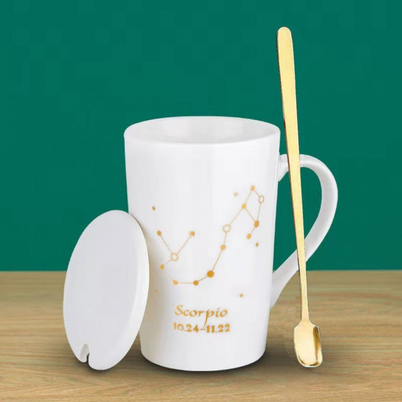 Ceramic Mug Mug Coffee Cup With Lid