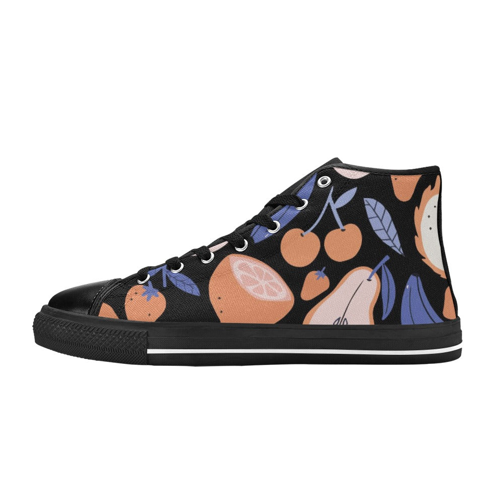 Custom High Top Canvas Shoes for Women Model017