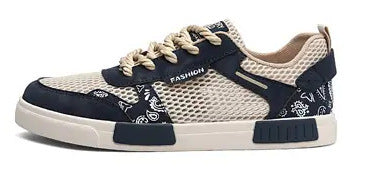 Men's Fashion Personality Mesh Surface Breathable Shoes