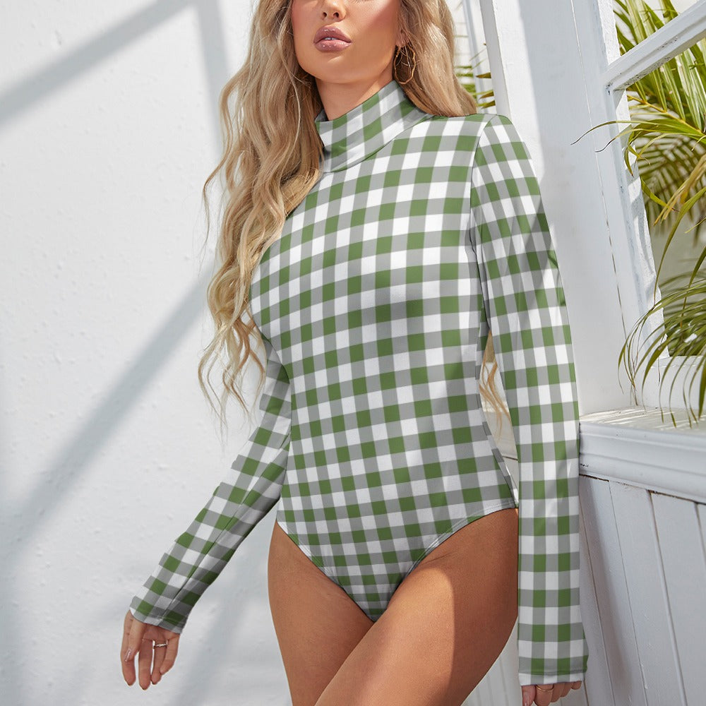 Women's Turtleneck Long Sleeve Bodysuit