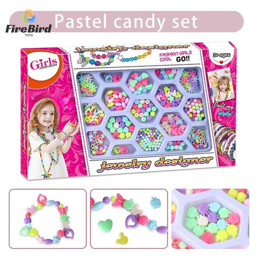 Toy Bead Handmade DIY, Material Girl Bracelet With Beads
