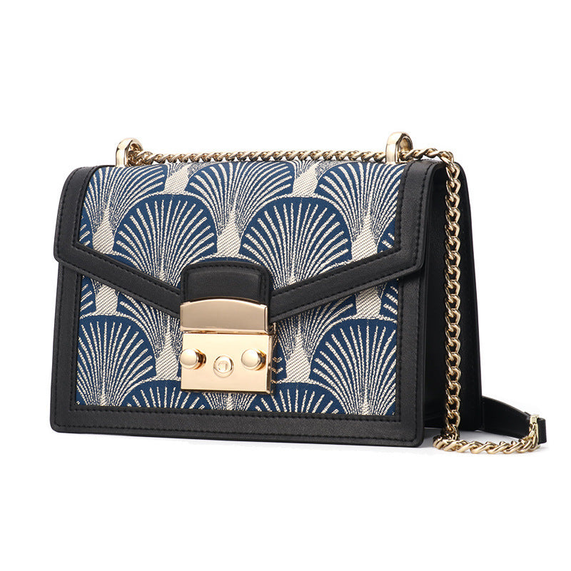 Women's Fashion Artistic Chinese Style Embroidery Leather Message Bag