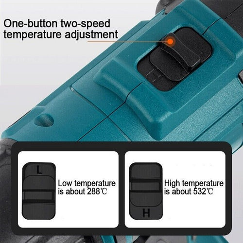 Lithium Ion Hot Air Gun Dual Battery