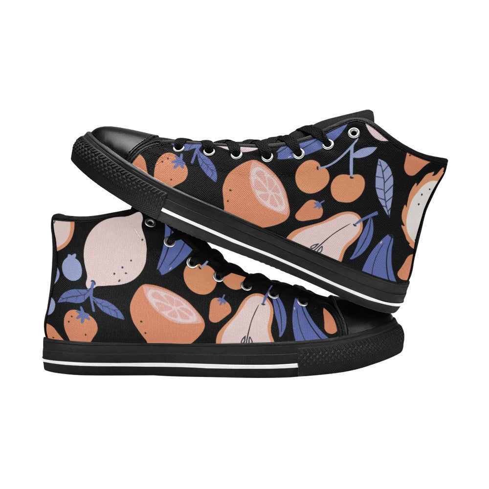 Custom High Top Canvas Shoes for Women Model017