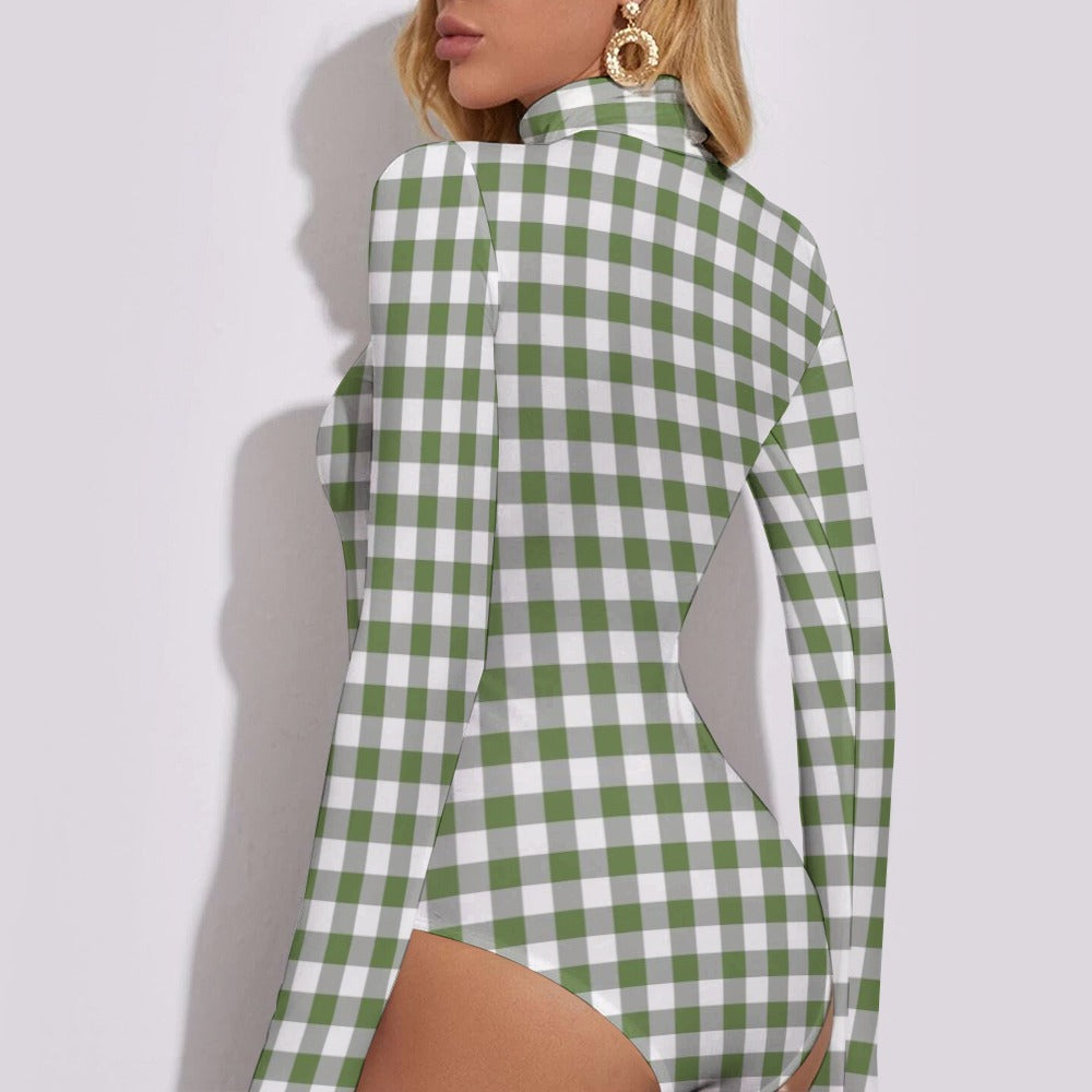 Women's Turtleneck Long Sleeve Bodysuit