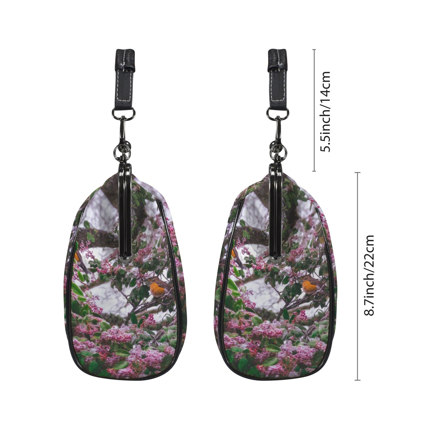 Custom Kisslock Crossbody Shoulder Bag