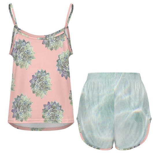 Strap pajama Set
