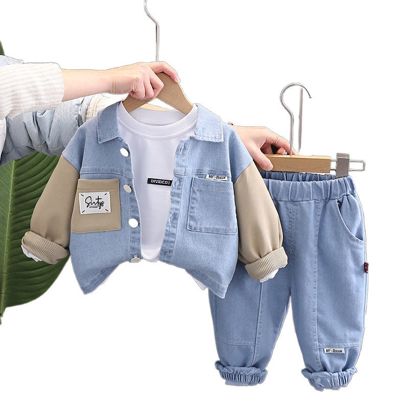 New Spring And Autumn Set For Infant And Child Fashion