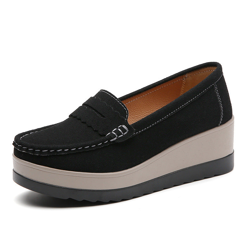 Size Spring And Autumn New Mom Shoes Platform Casual Shoes