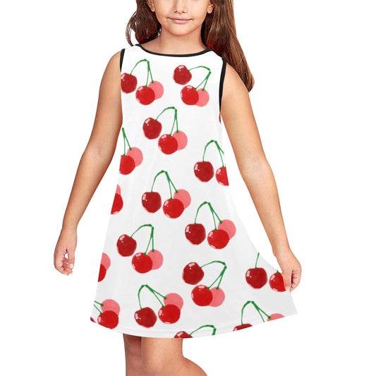 Girls' Sleeveless Dress (D58)