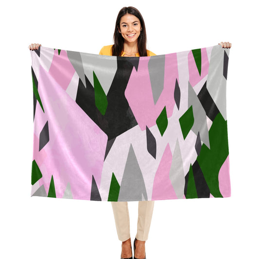 Ultra-Soft Micro Fleece Blanket 50*40(Made In Queens USA )