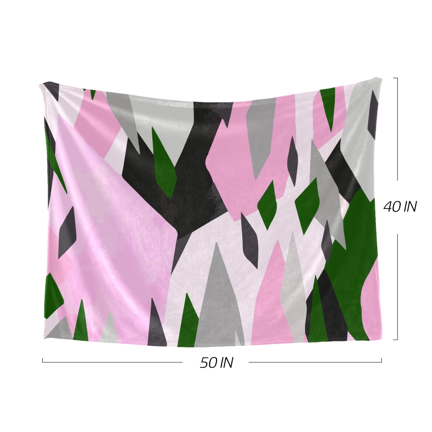 Ultra-Soft Micro Fleece Blanket 50*40(Made In Queens USA )