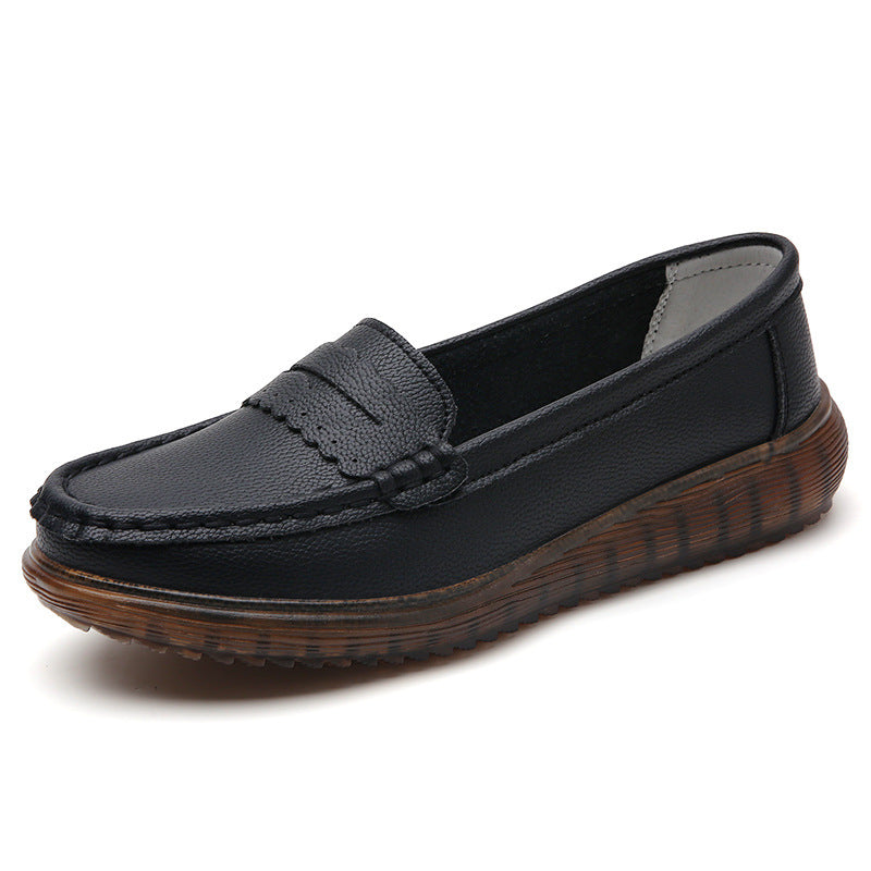 Tendon Bottom Soft Bottom Cutout Breathable Shoes Flat Hole Shoes
