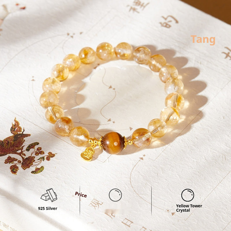 Huang Tajing Tigereye Bracelet For Women