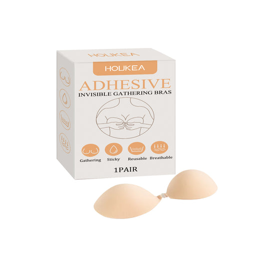 Houkea Invisible Bra Invisible Comfort Gathers Securely To Lift The Breasts And Shape The Curves Of The Breasts