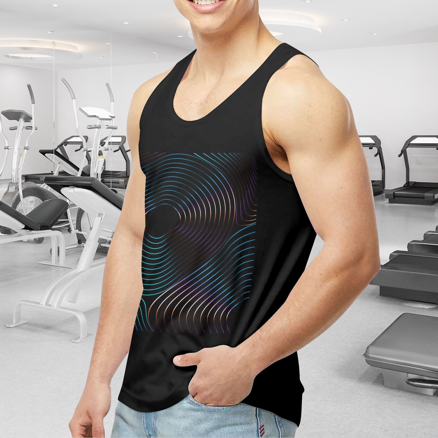 Men's Tank Top (Front Printing) Made in USA