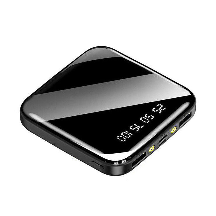 Power Bank Portable Fast Charger Battery Pack 2 USB For Mobile Phone UK