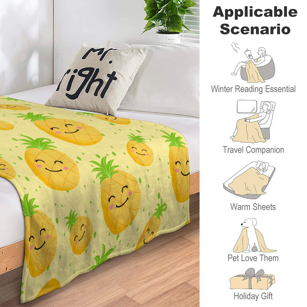 Super Soft Flannel Blanket Multiple Sizes
