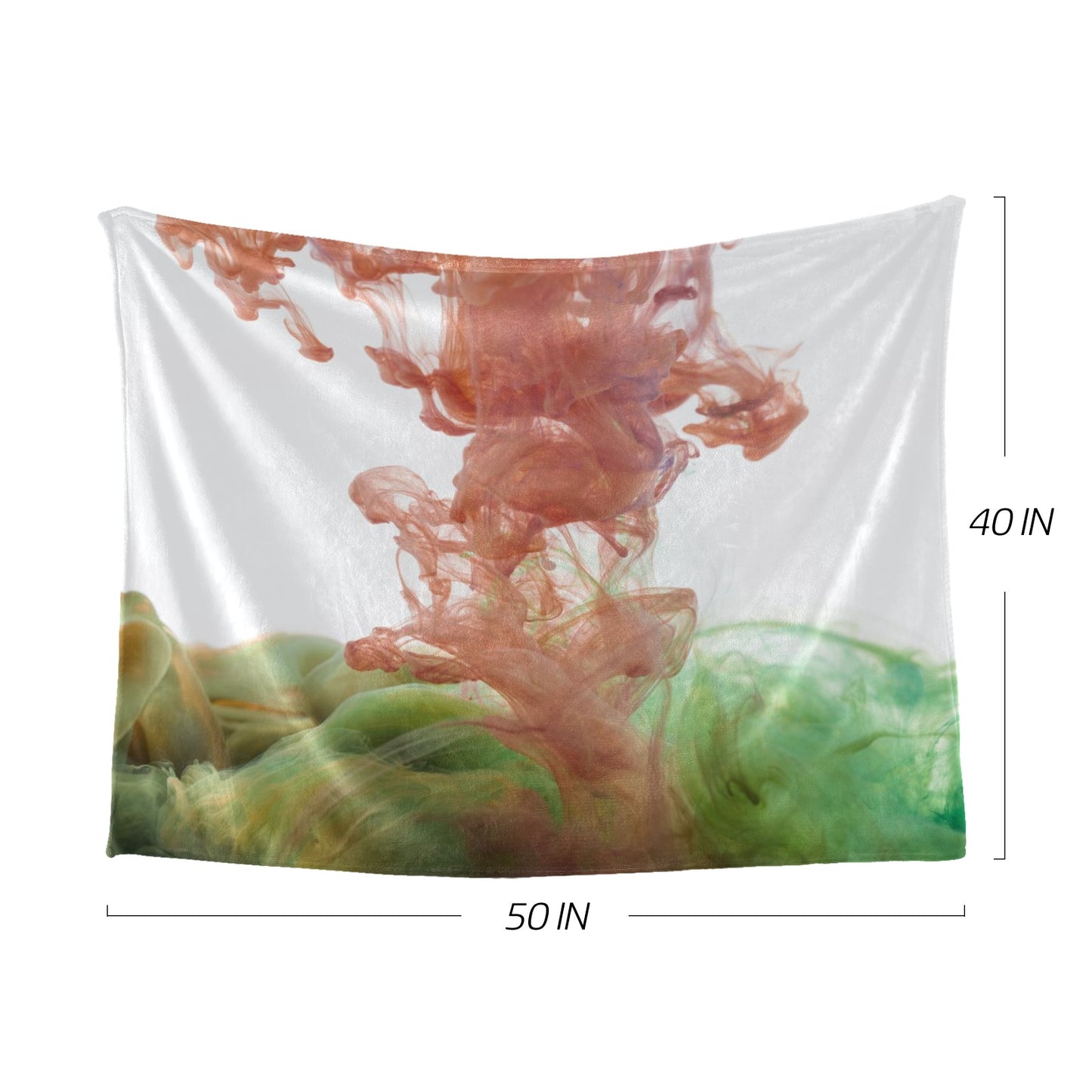 Ultra-Soft Micro Fleece Blanket 50*40(Made In Queens USA )