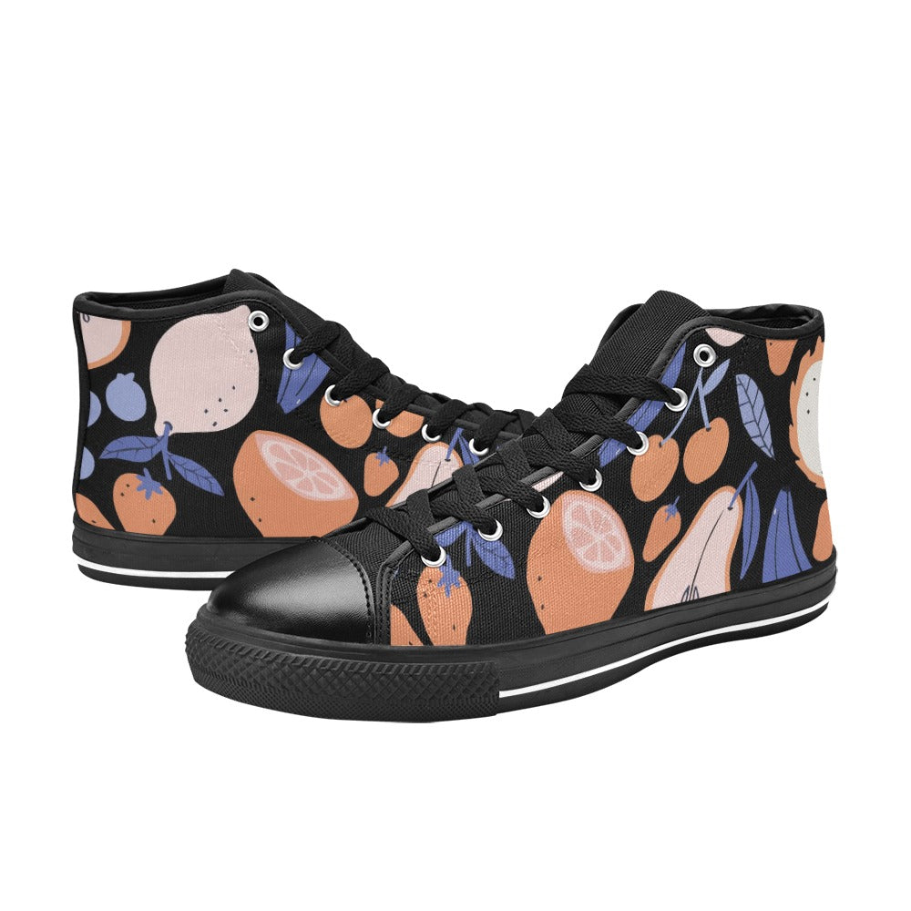 Custom High Top Canvas Shoes for Women Model017