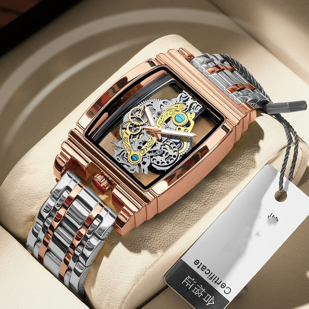 New Double Sided  Buckets Business Casual Watch