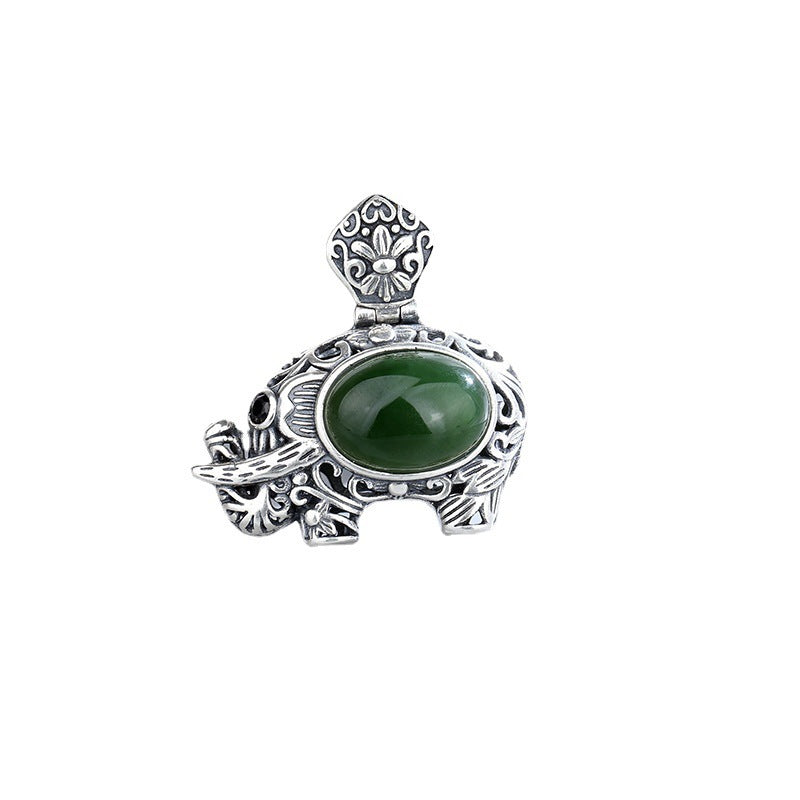 Retro Fashion And Personalized Elephant Pendant