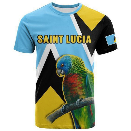 New Men's Round-neck Short-sleeved T-shirt 3D Printing