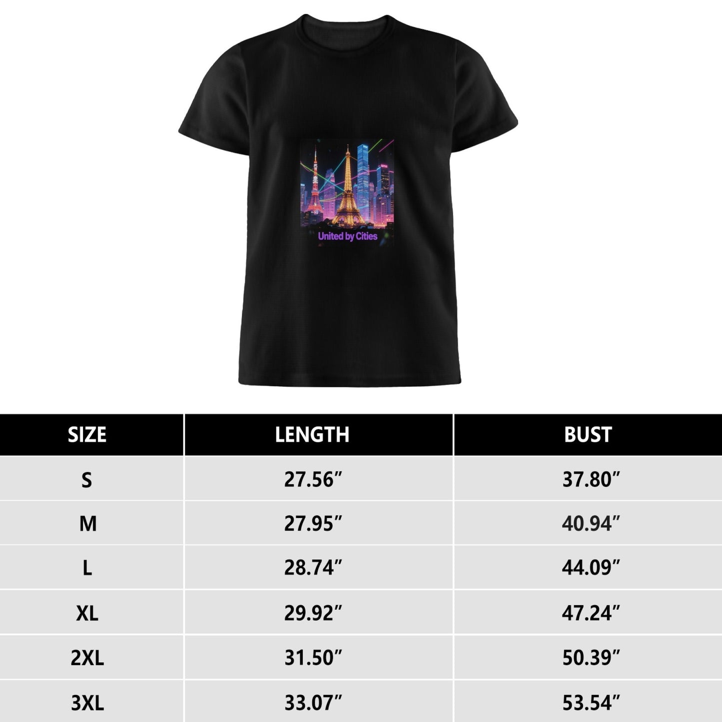 City Printed Men's Pure Cotton T-shirt - Casual Round Neck, Slightly Elastic, Suitable For Summer Knitted Fabric, Classic Fit Adult Shirt, Couple Shirt