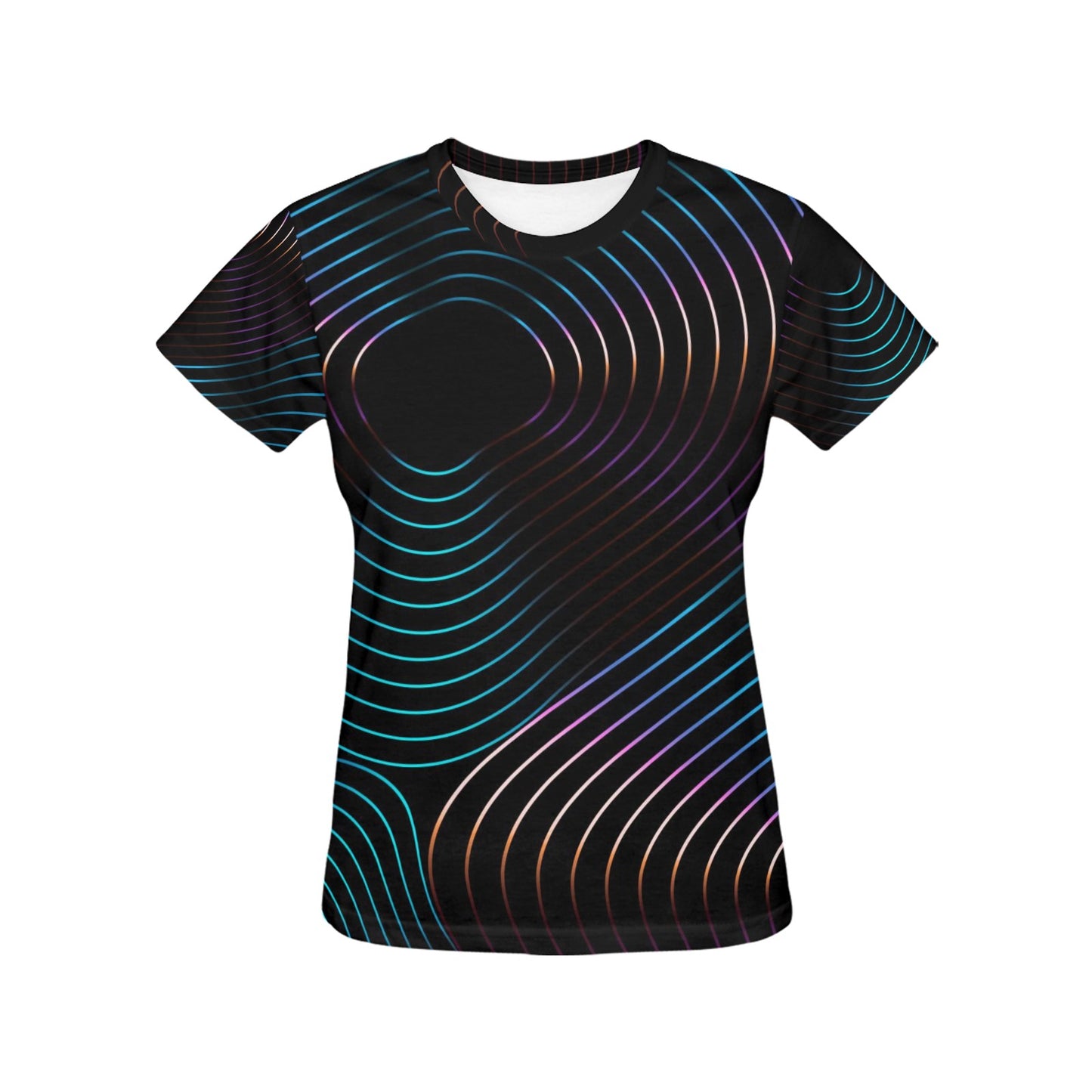 Women's All Over Print T-shirt  Made In Queen  Ships to USA Only