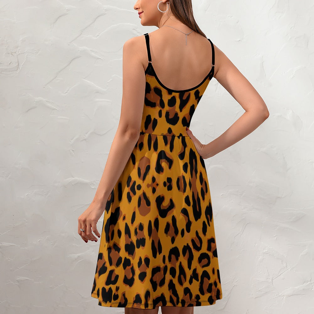 Women's Elegant Suspender Dress