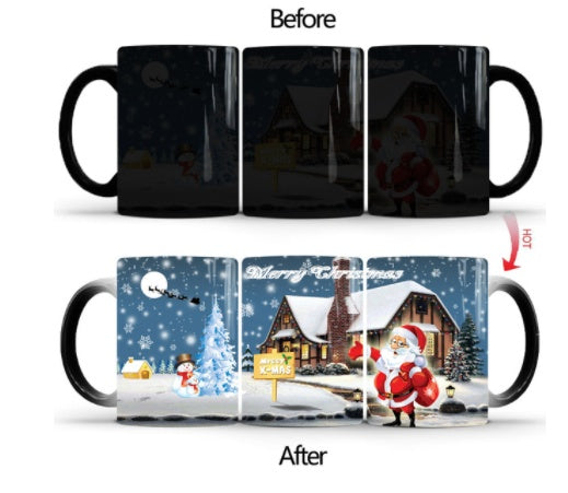 Beer bubble color changing mug