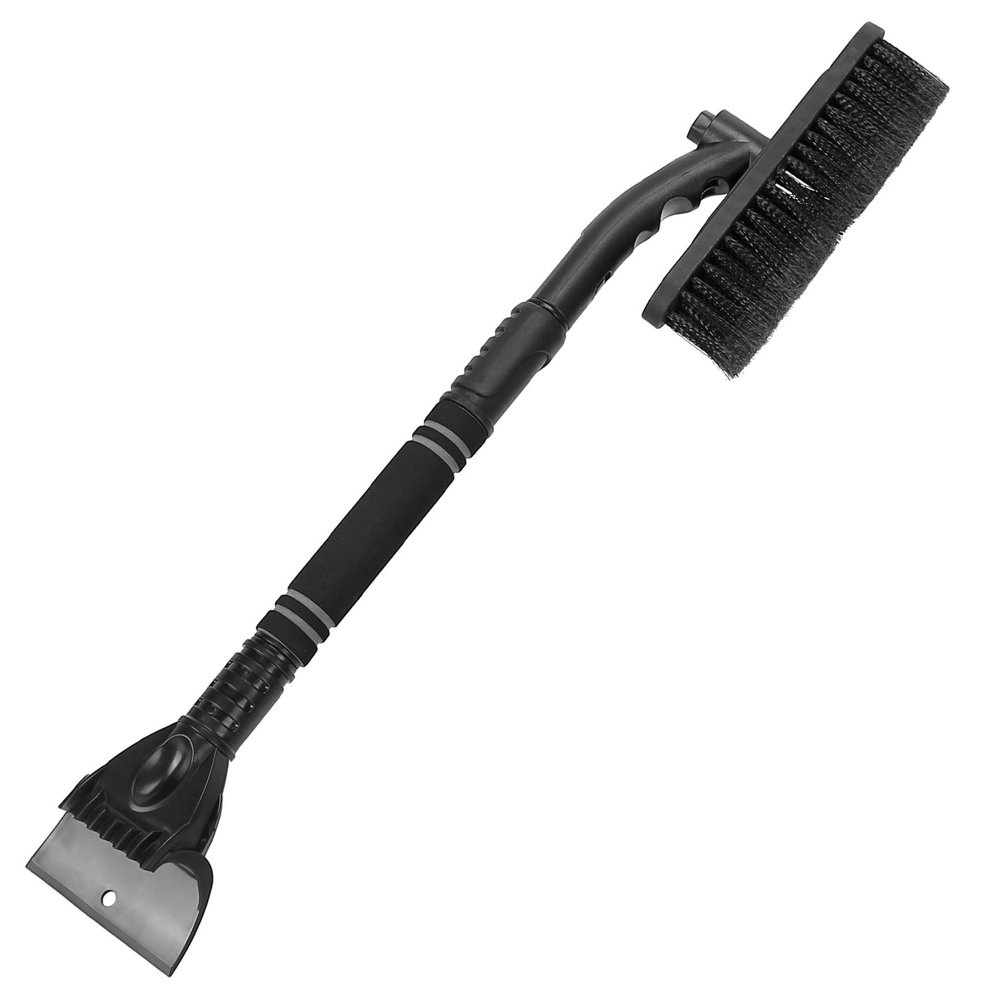 3 Color Options -- 1Pc 3 In 1 Windshield Ice Scraper Extendable Car Snow Removal Tool Telescoping Car Broom Snow Shovel Automobile Frost Removal