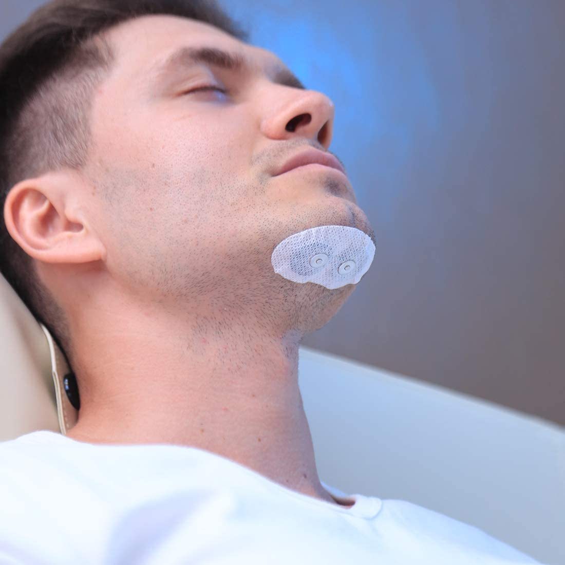 Smart Anti Snoring Device Electronic Muscle Stimulator Plus With 20pcs Conductive Strips