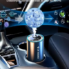 Smart Car Fragrance Diffuser With LED Ambient Light & Auto Scent Control