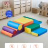 Climbing Toys 7 Piece Foam Climbing Blocks Set For Toddlers And Preschoolers