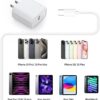 Phone Charger, Cube Phone Charger Travel 1Pack 6FT Lightning Cable Cord Quick Fast Charging Cord USB Wall Chargers Travel Plug Adapter For Phone 16 15 14 13 12 11 X 8 Plus XR XS Max 7 SE IPad, Airpods