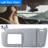 1Pc Auto Sun Visor Left Driver Side Car Sun Visor Fits 2007-2011 Camry Without Sunroof Vanity Light