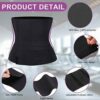 Snatch Me Up Bandage Sweat Wrap Lumbar Waist Support Belt Adjustable Masquerade