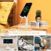 Cell Phone Stand Desktop Holder Tablet Stand Mount Mobile Phone Desktop Tablet Holder Table Cell Foldable Extend Support Desk Mobile Phone Holder Stand