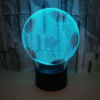 Color football 3D creative visual night light