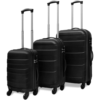 3-piece hard-shell suitcase set 45.5/55/66 cm   3-piece hard-shell suitcase set