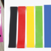 5 Level Resistance Rubber Bands Yoga Training Elastic Bands