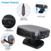 12V 150W Portable Car Auto Heater Heating Fan 2 In 1 Defroster Demister Windshield Heater Automotive Cooling Fan