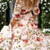 2025 New Women's Dresses, Flower Printed Dresses, Princess Dresses, Dresses