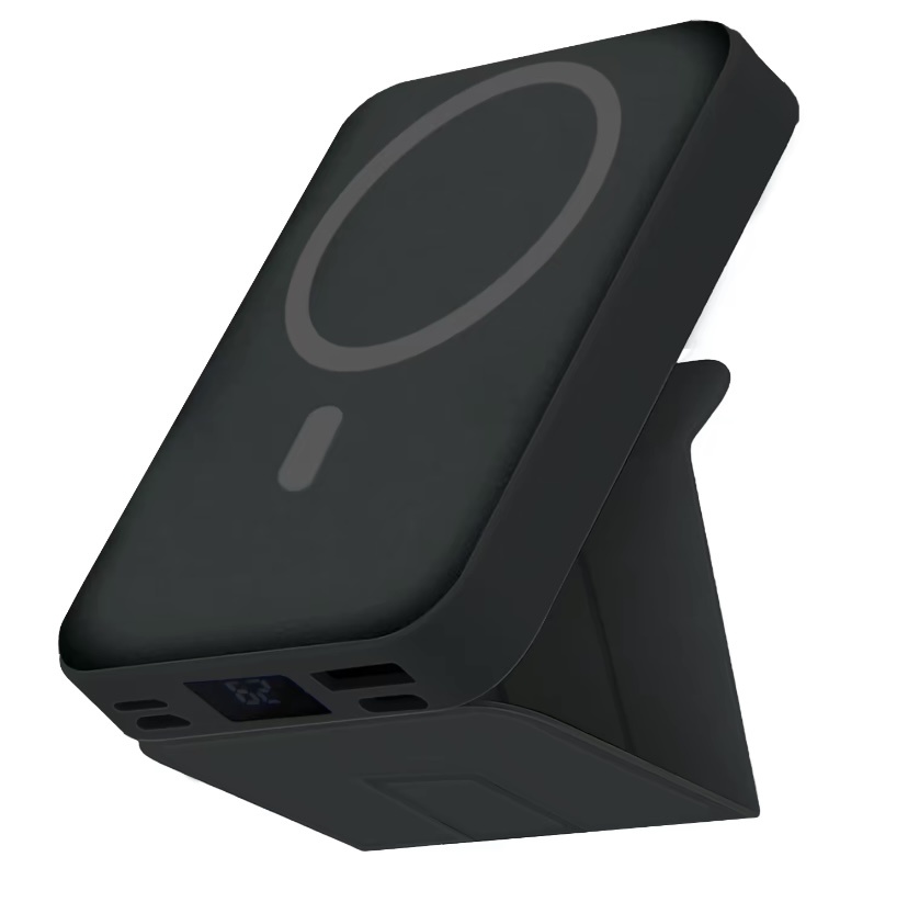 Power Bank Magnetic Portable Wireless FastCharger 10000mAh Type - C Cable LEDDisplay 22.5W PD Fast Charging LightingMag-Safe Battery Pack For IPhone15 14 13 12 Mini Pro Pro Max Devices Digital