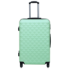 hard shell trolley, mint green ABS;   hard shell trolley, golden ABS
