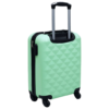 Hard Shell Trolley Set, 2 Pieces, Mint Green, ABS